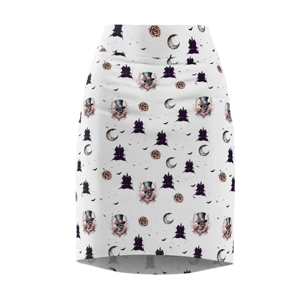 Halloween Black Cat Pattern Skirt